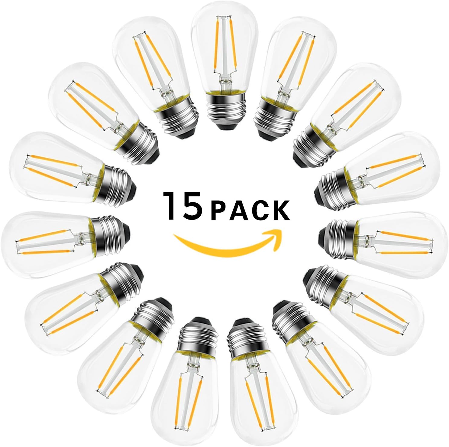 Screw Base Edison LED Light Bulbs 