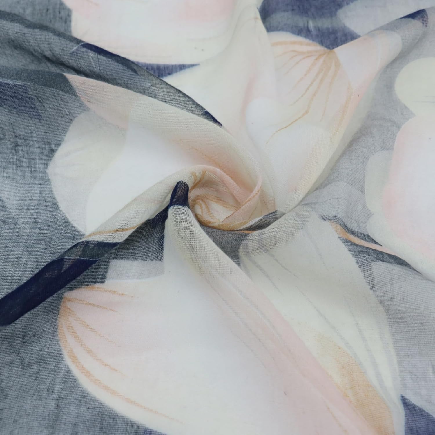 vimate Lightweight Scarf for Women Fashion Head Cover Hijab Cotton Voile Scarf Shawl Wrap for Spring Fall Winter Season - Image 2