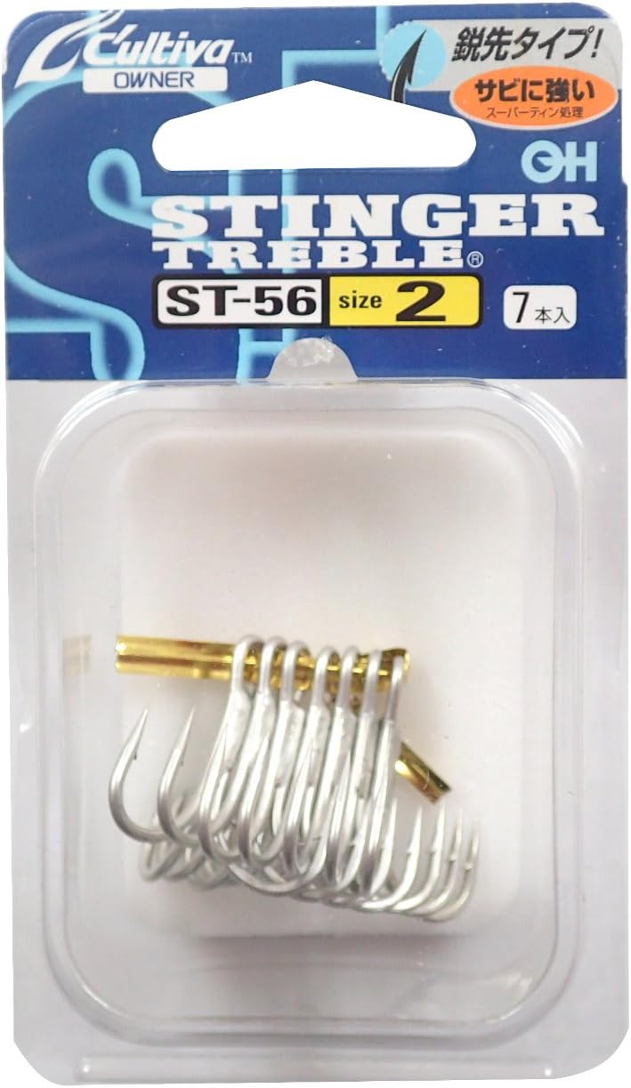 Owner ST-56 Triple Hook Stinger Triple Hook No. 11623