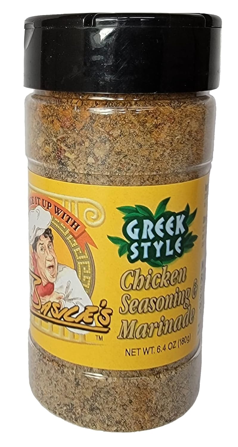 Spice It Up With Basile's GREEK STYLE Seasoning (Chicken) Grocery & Gourmet Food