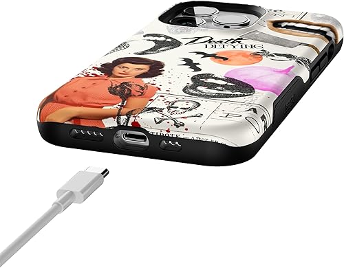 Vista 271 de Casely iPhone 13 Pro Case Compatible with MagSafe Blue Marble Case