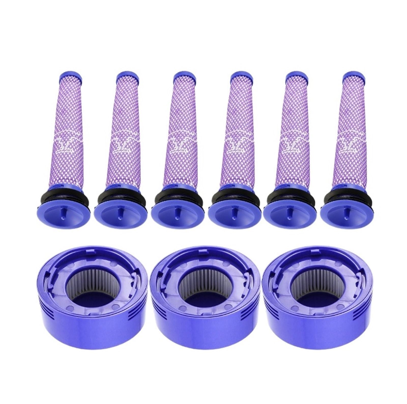 Lipski Filtre HEPA, Compatible for Dyson V8 V7 Accessoire aspirateur Filtre Lavable pièces de Rechange de Rechange (Color : E-9)