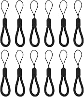 Vista 8 de cobee Correa de muñeca pequeña, 4.72 pulgadas para ajustar el dedo para el cuello, correa de mano de nailon, cordón portátil para el dedo