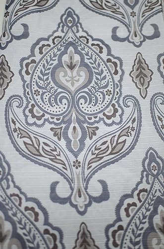 Miniatura 9 de Linen Store lona cortina de regadera de tela, 70"x70"