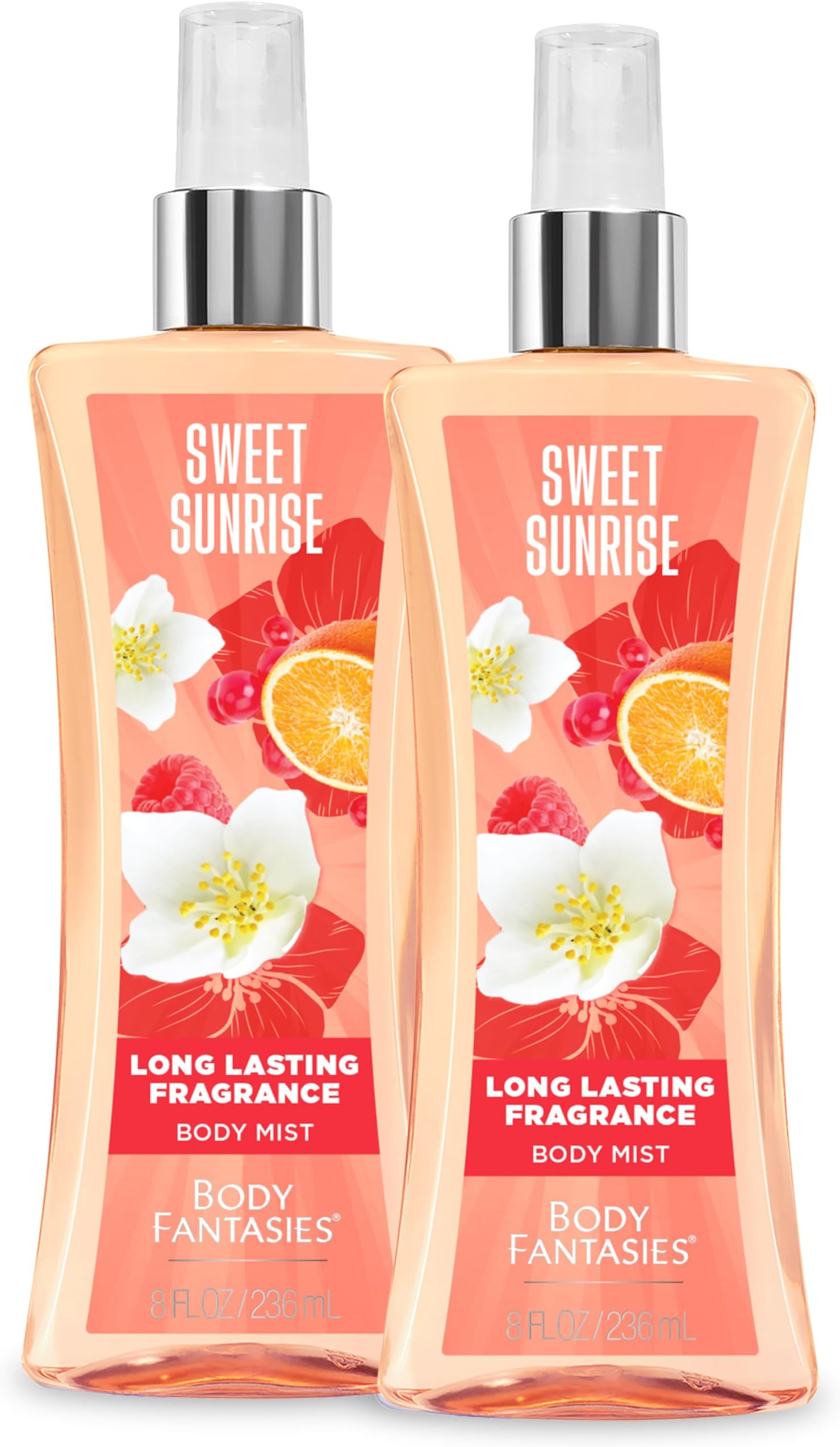 Signature Fragrance Body Spray, Sweet Sunrise, 8 fl oz (Pack of 2)