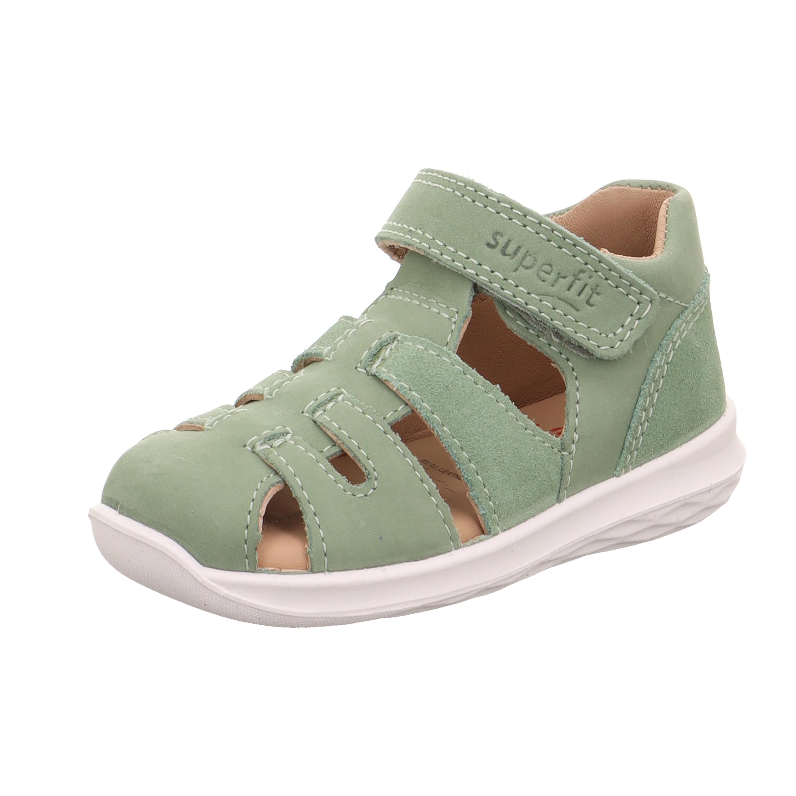 Superfit Bumblebee Sandals, Light Green 7500, EU 21 Wide, Light green 7500, 4.5 UK Child