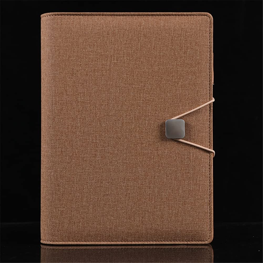 SePKUs Notebook Aziendale di Fascia Alta per riunioni, diario a Spirale a 6 Fori, Blocco Note, Agenda addensata, Simpatico diario Personale A5, Regalo (Stile C)