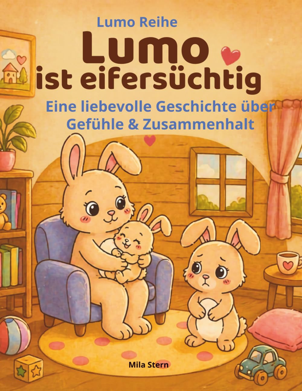 Luno ist eifersüchtig: Eine liebevolle Geschichte über Gefühle & Zusammenhalt zum Vorlesen und Ausmalen (Lumo Reihe)
