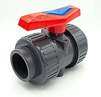 Vista 1 de American Valve 1 en Schedule 80 PVC True Union válvula de bola