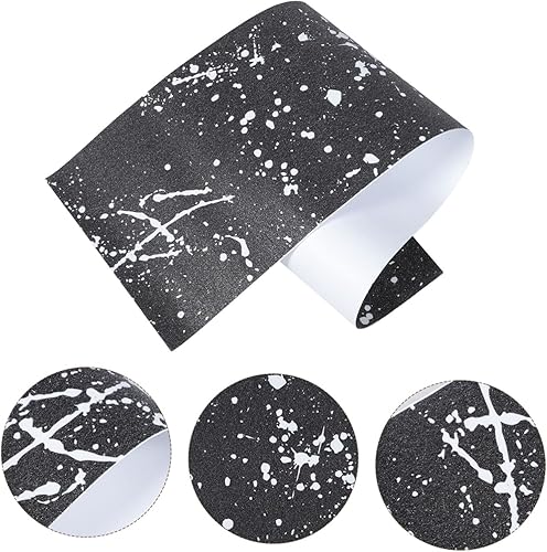 Miniatura 2 de Unomor 2pcs Sheet Four Wheel Skateboard Sticker Outdoor Decor Outdoors Stickers Outdoor Adhesive Tape Anti-