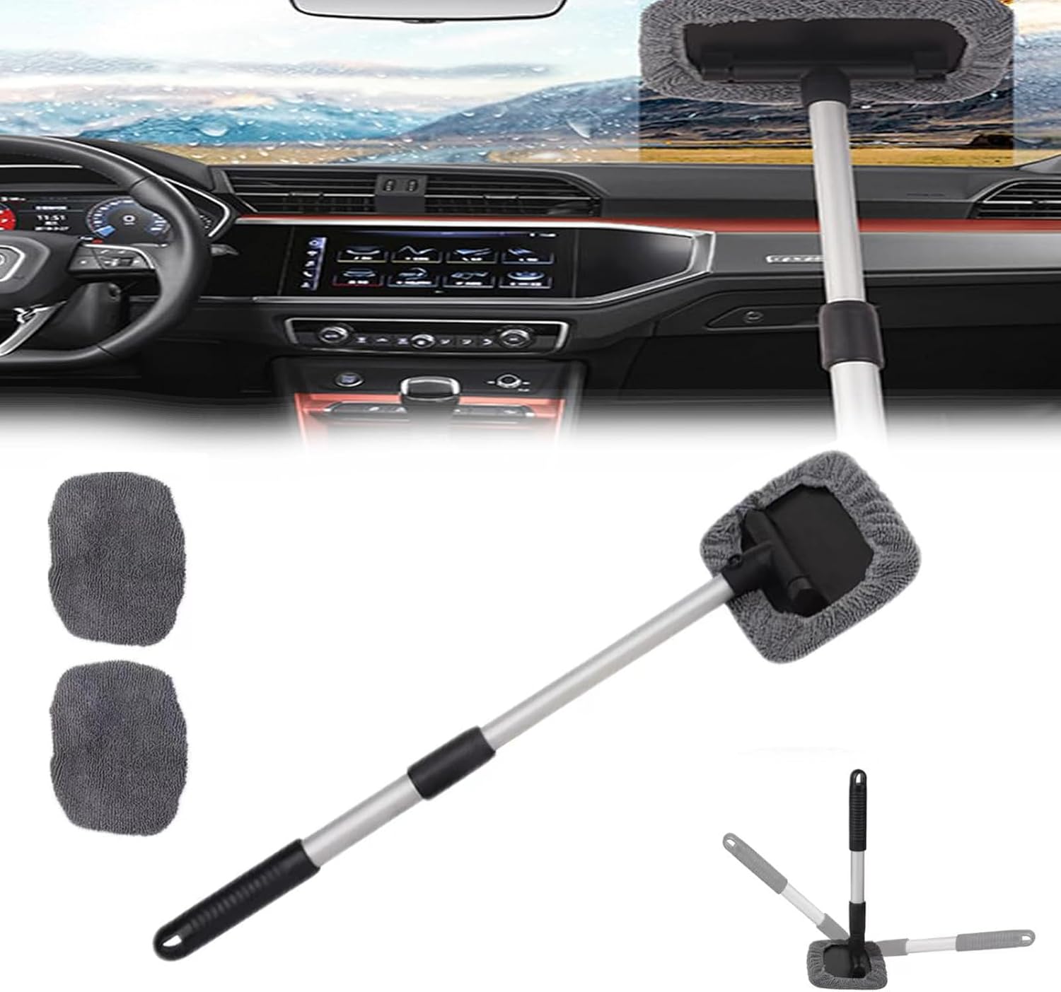 Windshield Window Cleaner Tool, Windshield Wow Car