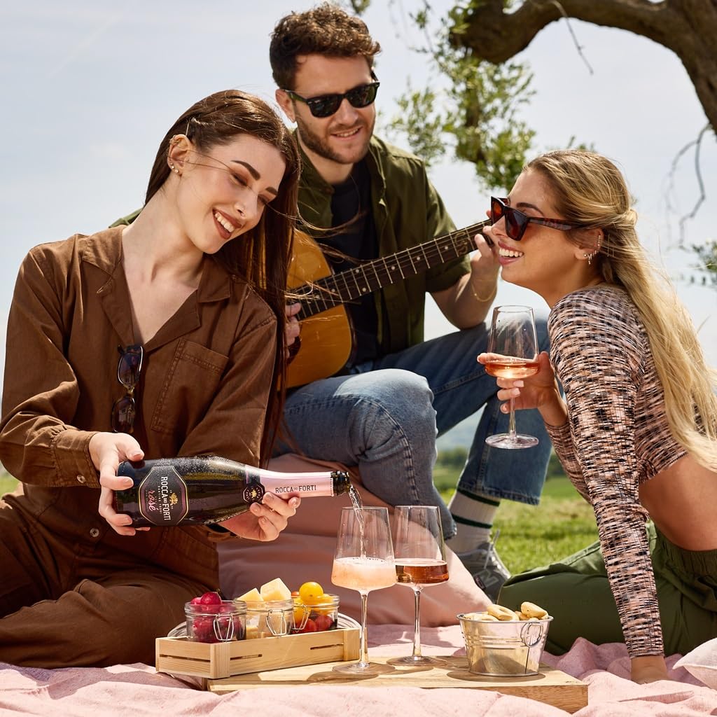 Rocca dei Forti Spumante Rosé Brut - Pacco da 12 x 750 ml