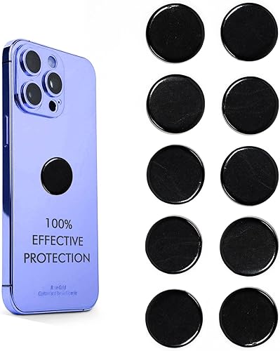 Shungite Wholesale Calcomanías Shungite para teléfono celular a granel Seis auténticas placas adhesivas de shungite para teléfonos inteligentes