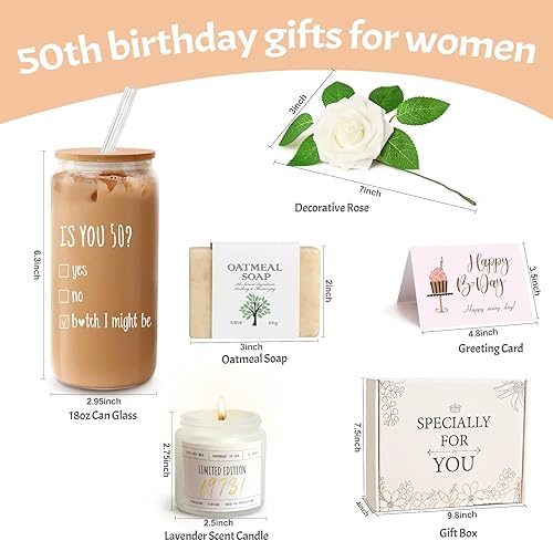 Miniatura 2 de Regalos de 50 cumpleaños para mujeres, eres tú 50, ideas de cumpleaños de 50 años para ella, regalos de cumpleaños de 50 años para mujeres, mamá,