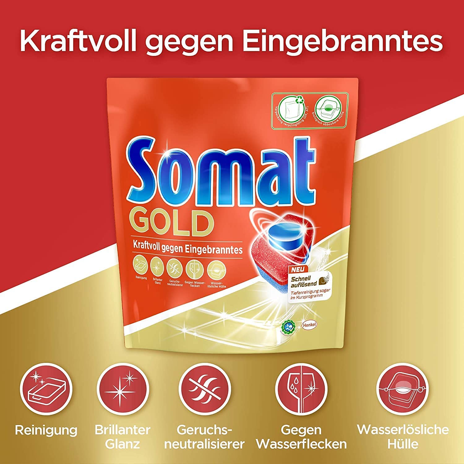 Somat Tabs 12 Gold, 2 unidades (2 x 1,616 kg)