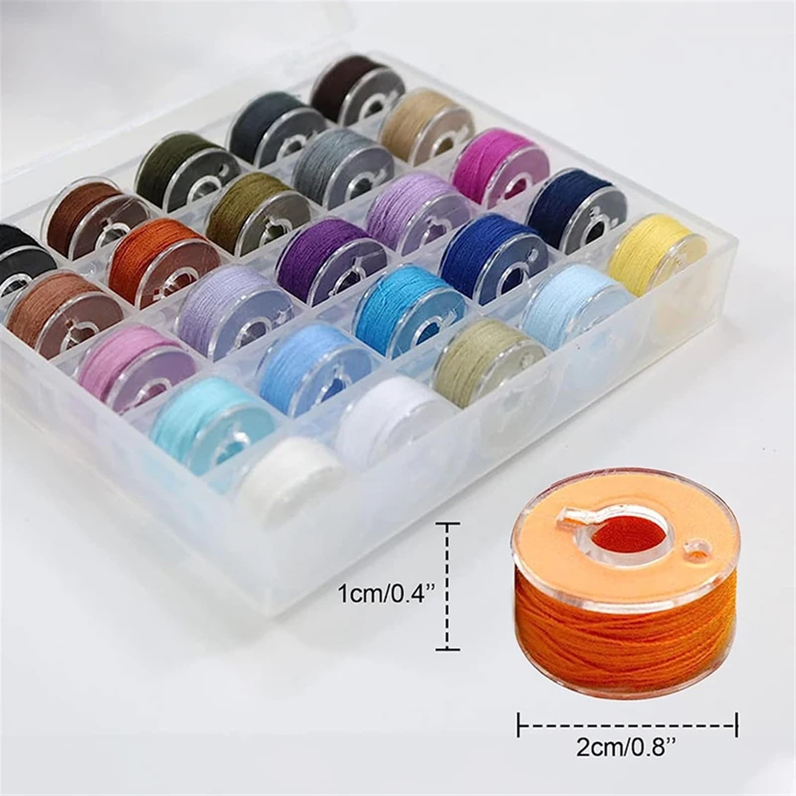 Nici do maszyn do szycia, Nici do szpulek maszyn szycia Zestaw pudełek Maszyna 25 szt(25pcs Color Set)
