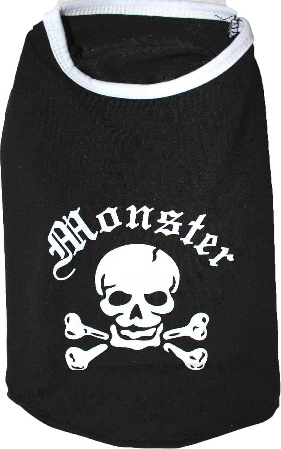 Puppy Dog Funny Shirt Tank Skull Monster (Size XS: Length - 8 Fits Chest - 14)