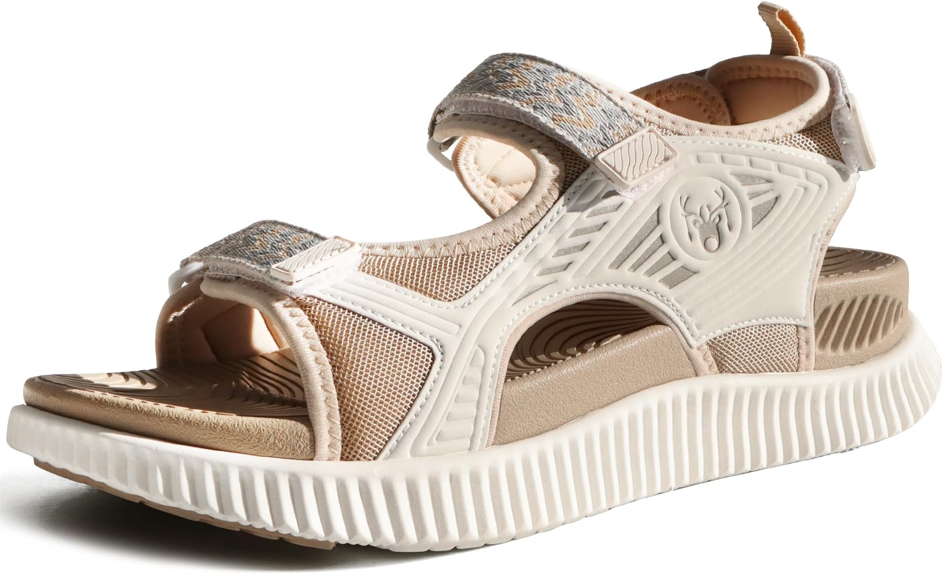 Womens Orthopedic Walking Sandals with Comfortable Arch Support Plantar Fasciitis Relief Summer Outdoor Hiking Sport Recovery Adjustable Strap Athletic Chunky Cushion Shoes