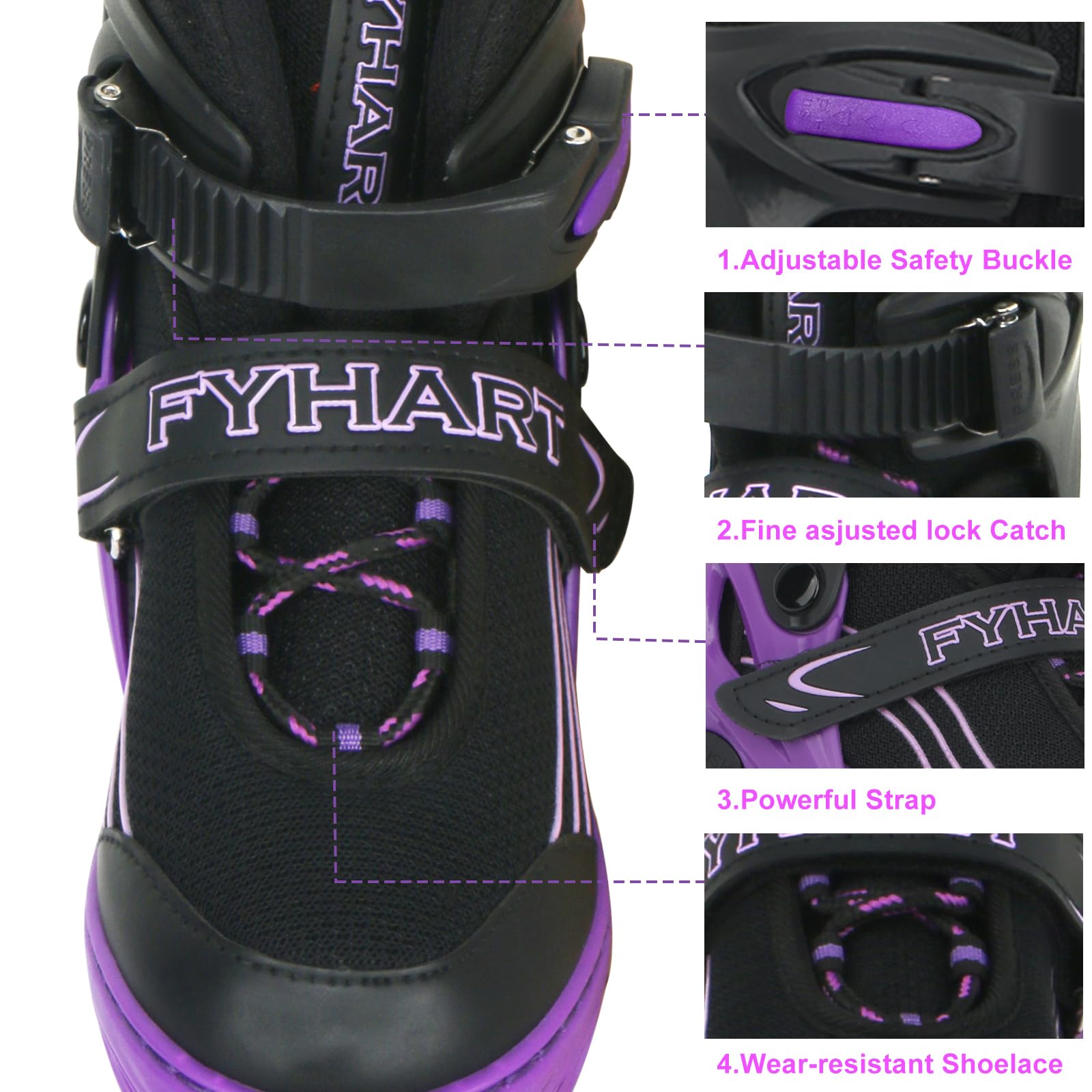 MGYZM Pattini in linea per ragazze, pattini a rotelle per ragazze, pattini in linea per bambini con ruote illuminate, pattini per ragazzi per sport indoor