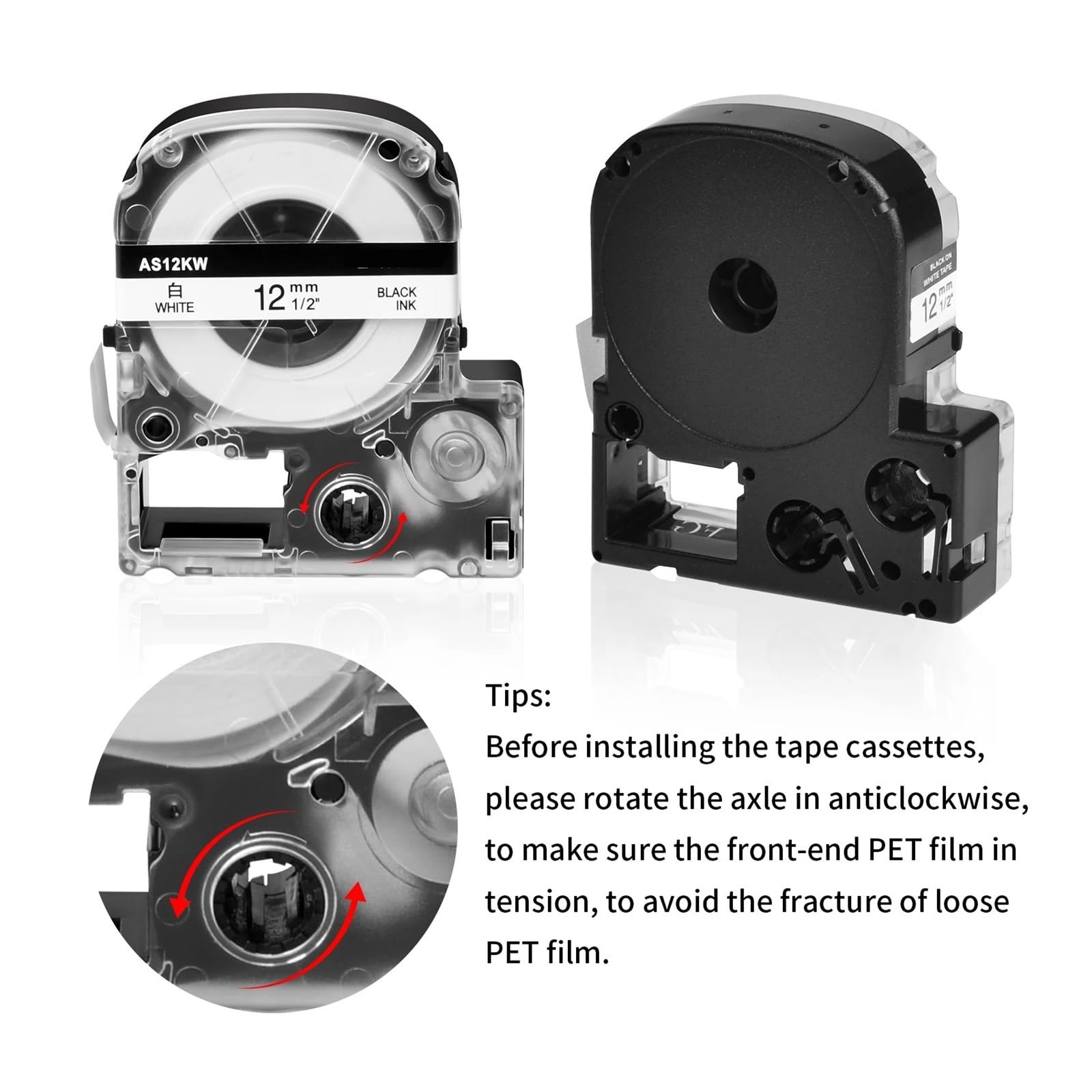 Nastro for etichette da 6 pezzi compatibile for Epson LW300 LW400 LW600P