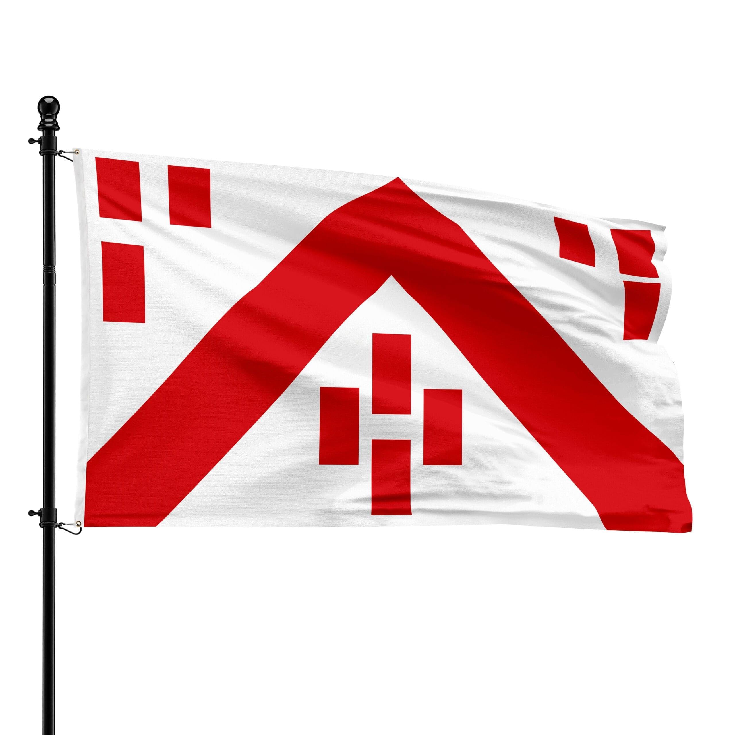Bandera Deeral de municipio honesto para balcón y decoración de exterior 90x150