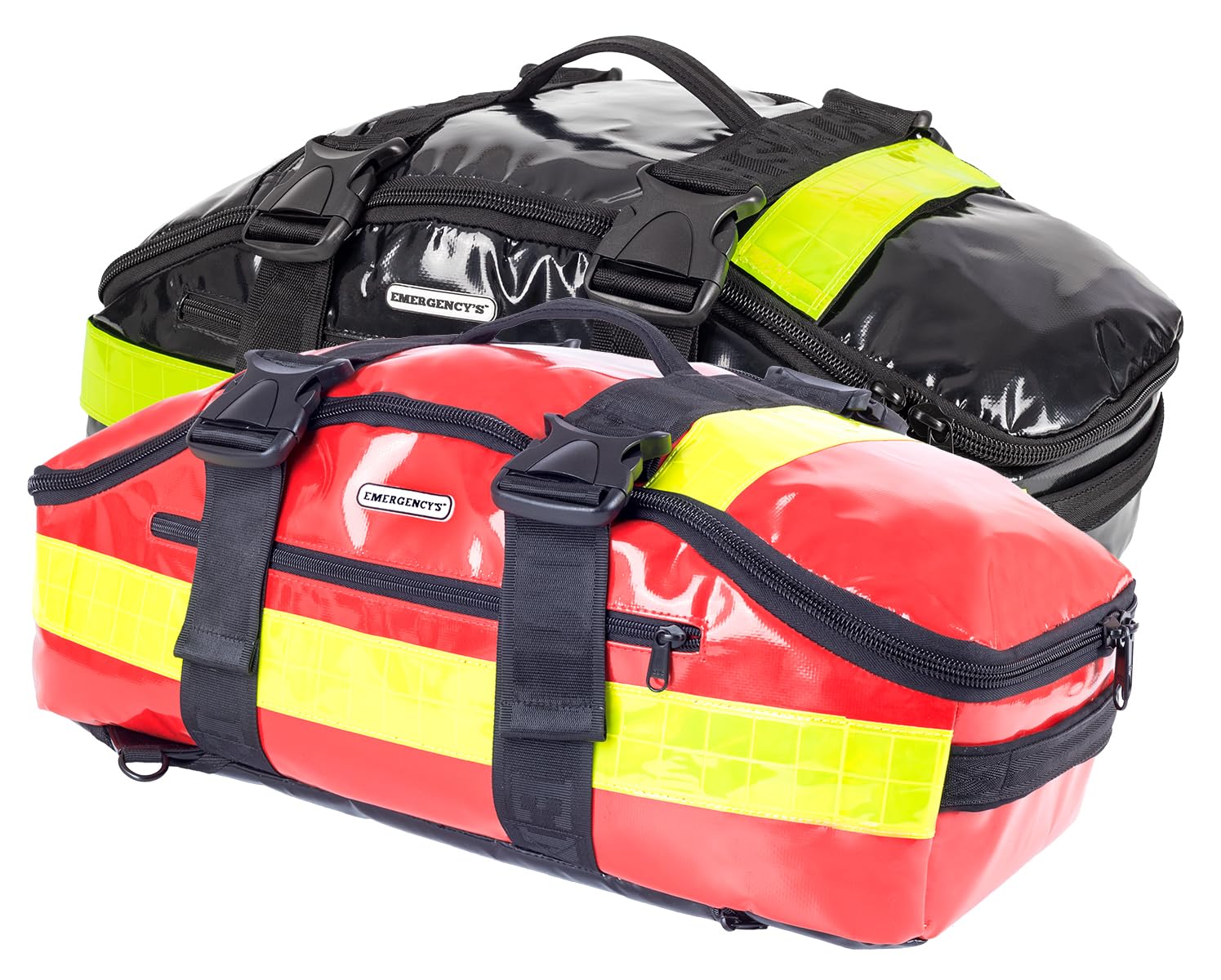 ELITE BAGS (Emergency's) - BAGSTER Notfallrucksack/ - tasche | schwarz | inkl. vier markierten, herausnehmbaren Modultaschen