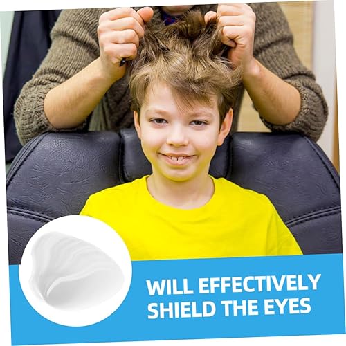 Miniatura 8 de NOLITOY 30 protectores de ojos para corte de pelo, viseras ajustables para niños y niñas adultos, protección ocular para cortar el cabello