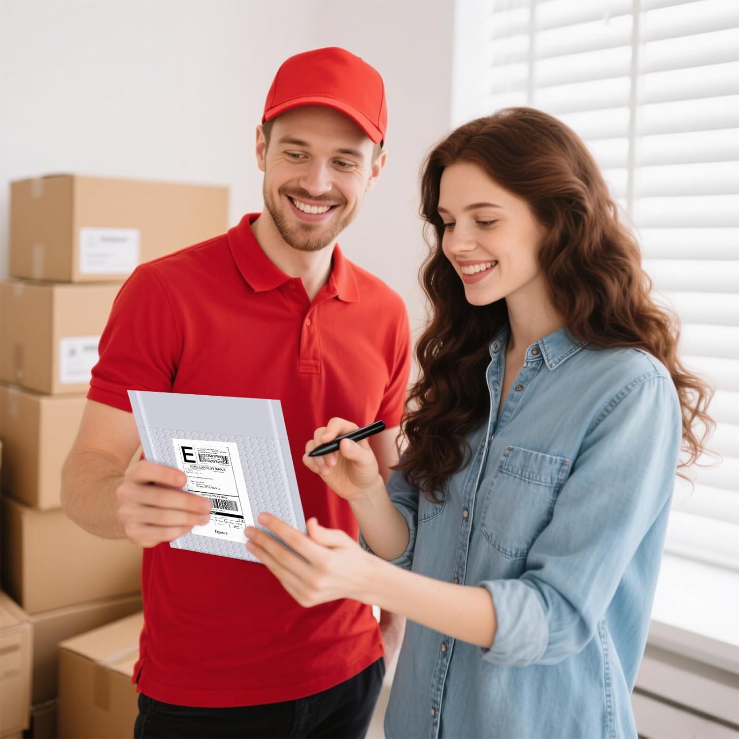 Bubble Mailers 4x8inch 200Pack Gray Bubble Mailers Self-Seal Padded Mailing Envelopes Bubble Opaque Padded Mailer for Small Businesses to Package and Mail Jewelry Cosmetics#000(white,gray) - Image 6