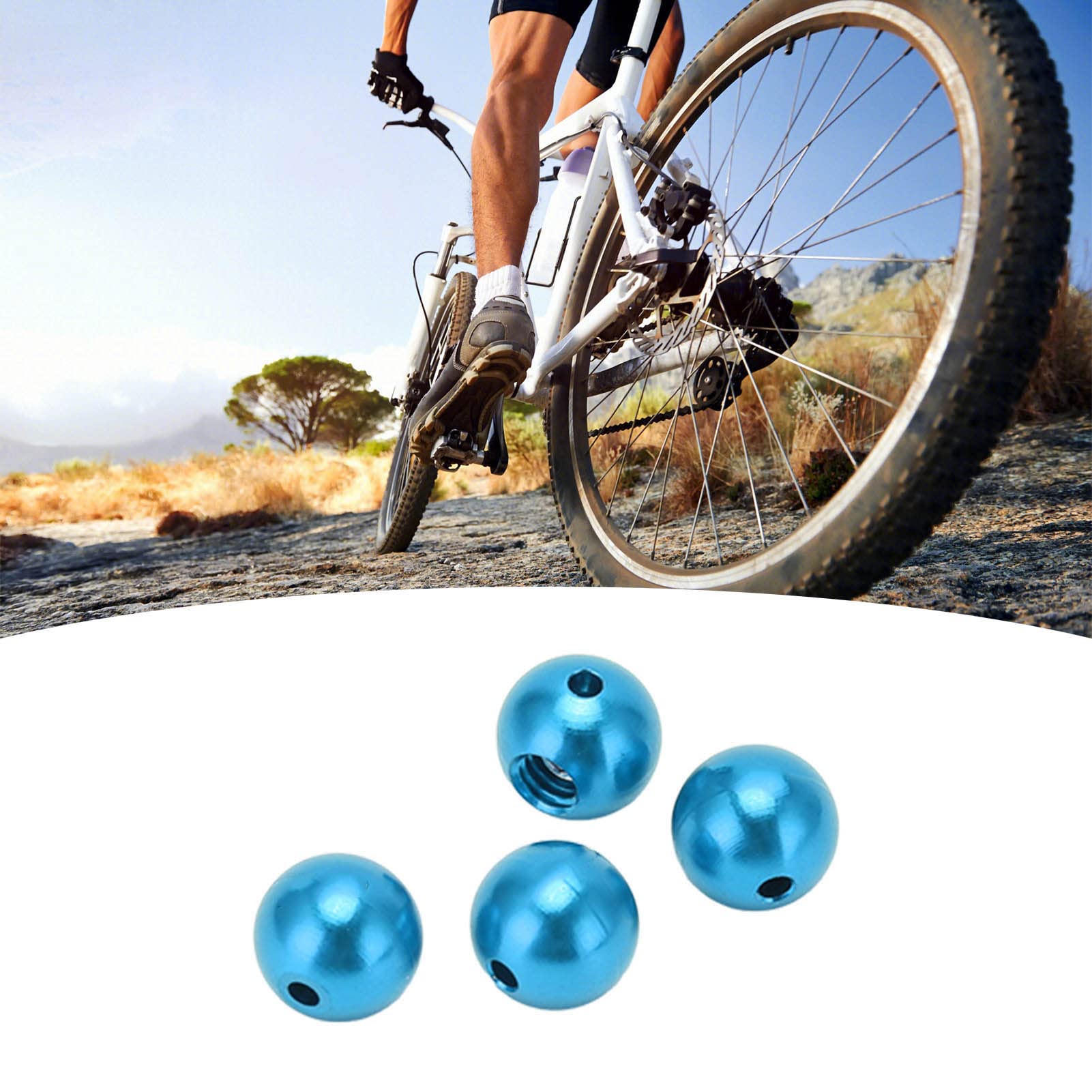 Tappi per cavi per biciclette | Tappi terminali Coperchio per cavo