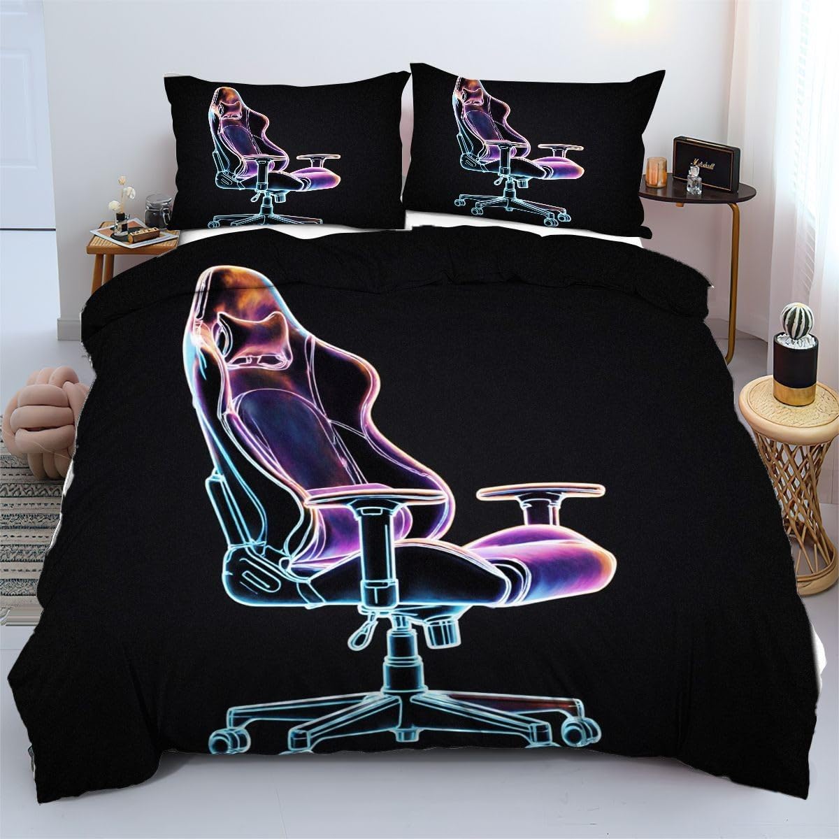 Housse de Couette en Microfibre Légère 240x260 cm | Dormir Plus Confortablement