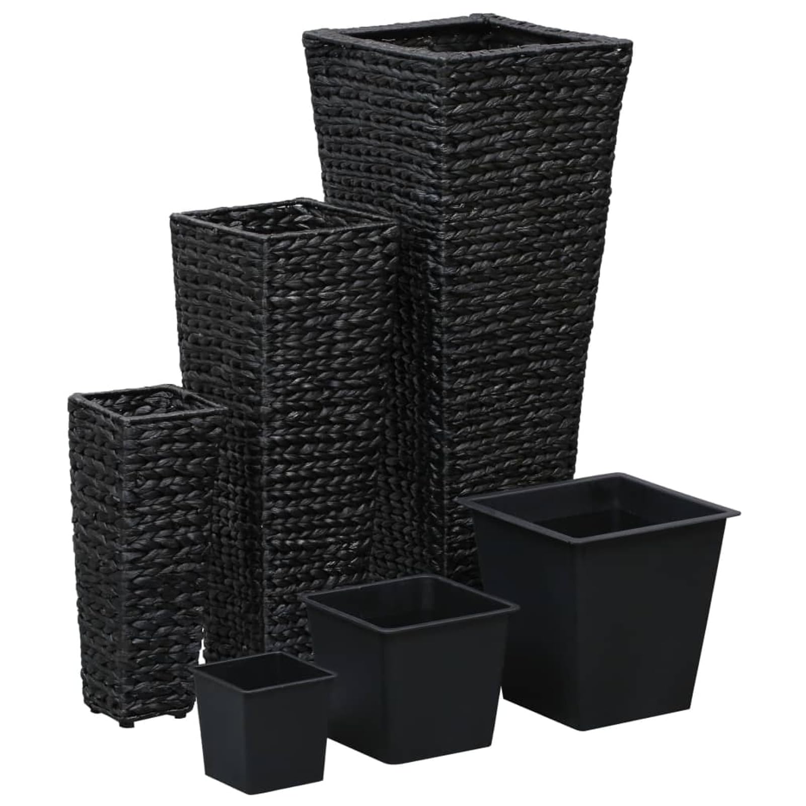ShGaxin Set di aiuole 3 Pezzi, Tavolo Da Coltivo, Orto Domestico, Coltivazione Di Piante Aromatiche, Arriate Da Giardino, Giacinto D'Acqua Nero