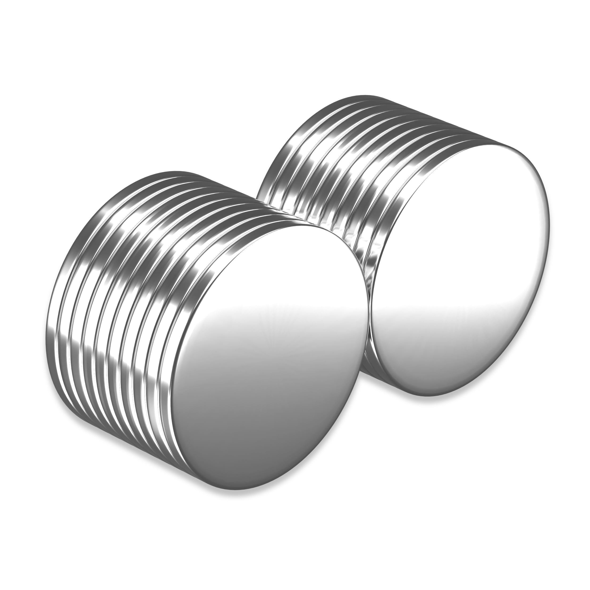 Neodym Magnete |10mm x 2mm | Scheibenmagnete extra stark | Mini Magnete | Flache Magnete für Magnettafel,Kühlschrank,Whiteboard,Fotos ect. (10mm x 2mm | 100 STK)