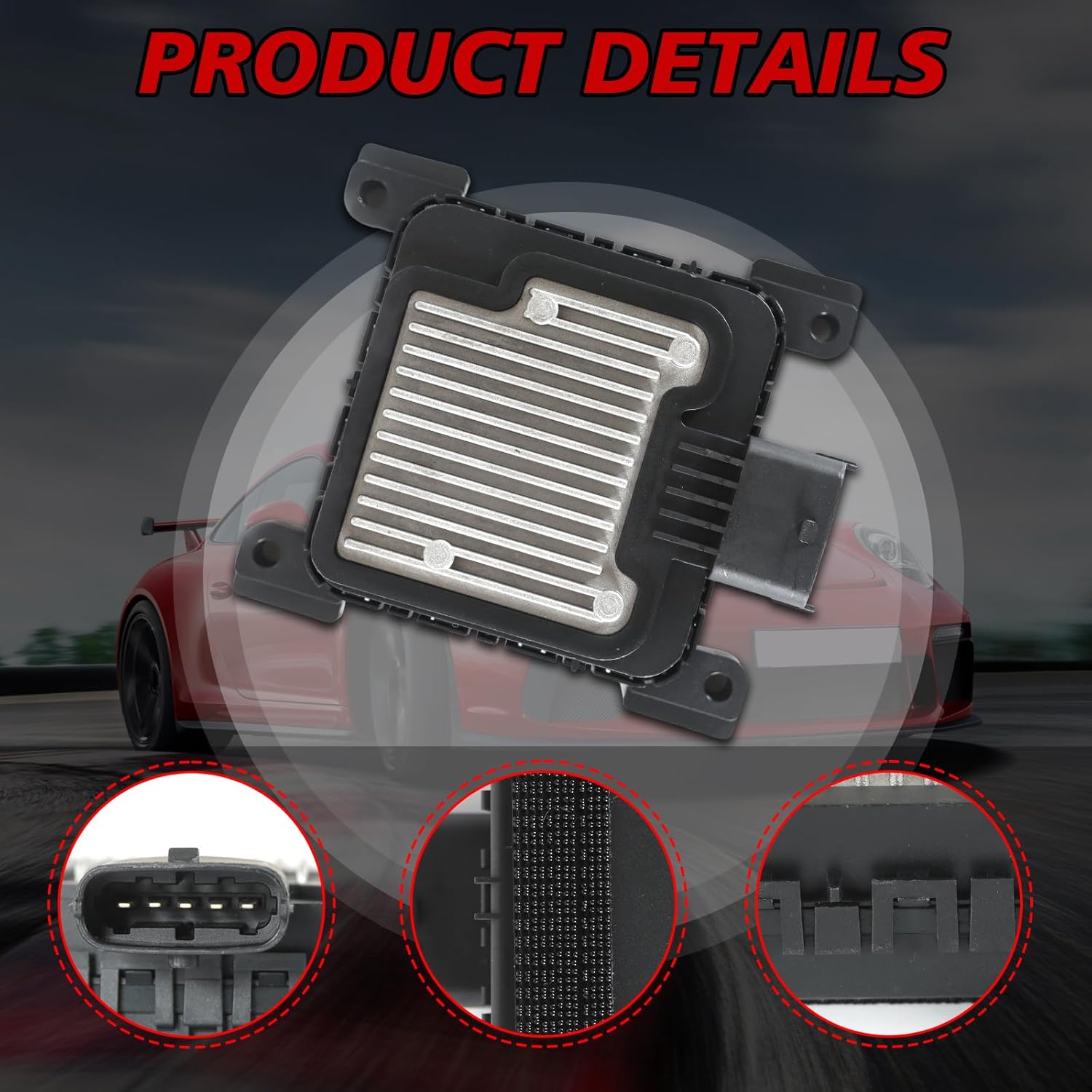 4N5T-9C105-AG Fuel Pump Module, Compatible with Volvo S40 S80 S60 V70 XC70 XC90 C70 2003-2013, Automotive Engine Replaces Part 30769225 0580001007 30742823