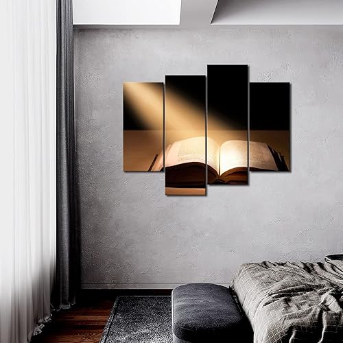 Miniatura 2 de First Wall Art - Arte de pared de la Santa Biblia que pinta la imagen impresa en lienzo imágenes religiosas para decoración del hogar regalo