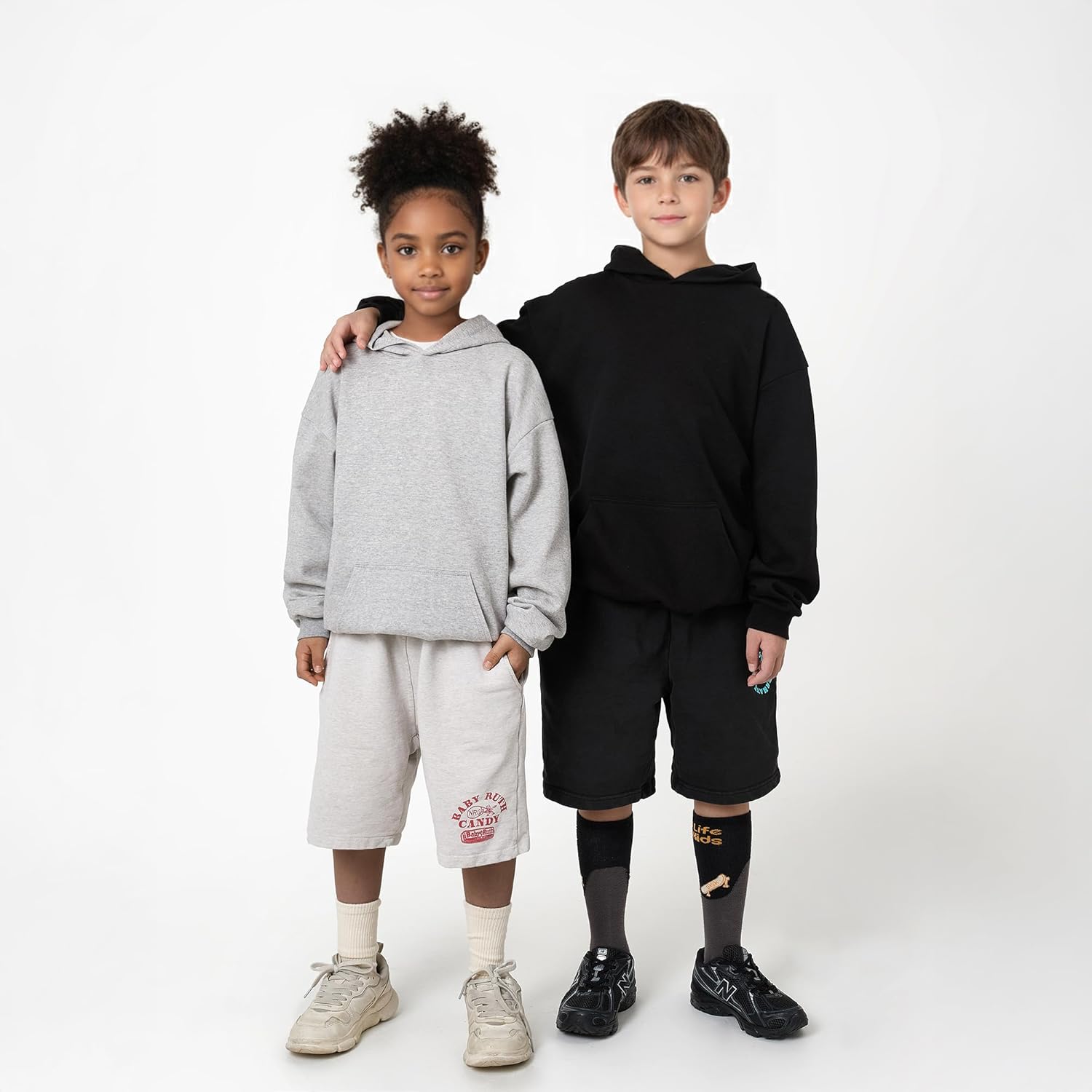 Ohoo Youth Hoodie Sweatshirt Soft Lightweight Kids Pullover Hoodies for Boys Girls - Image 5