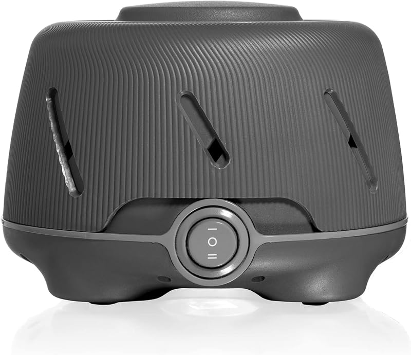 Dohm (Charcoal) The Original White Noise Machine, Relaxing Natural Sound from a Real Fan, Noise Cancelling for Office Privacy, Sleep Aid for Adults & Baby, Travel Size Pink Noise Machine