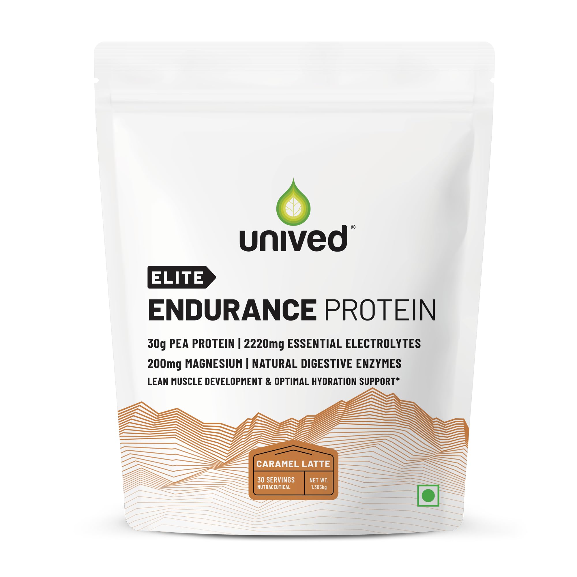 Unived Elite Endurance Protein | Plant Based Protein for Athletes | 30g Pea Protein, 200mg Magnesium, & Electrolytes | Supports Lean Muscle Development & Optimal Recovery | 30 Servings (Caramel Latte) (B0CJRHX9D6) Amazon Price History, Amazon Price Tracker