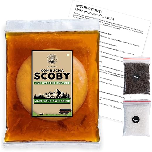 Peepal Farm Products Kombucha Scoby Liquid Natural Probiotic