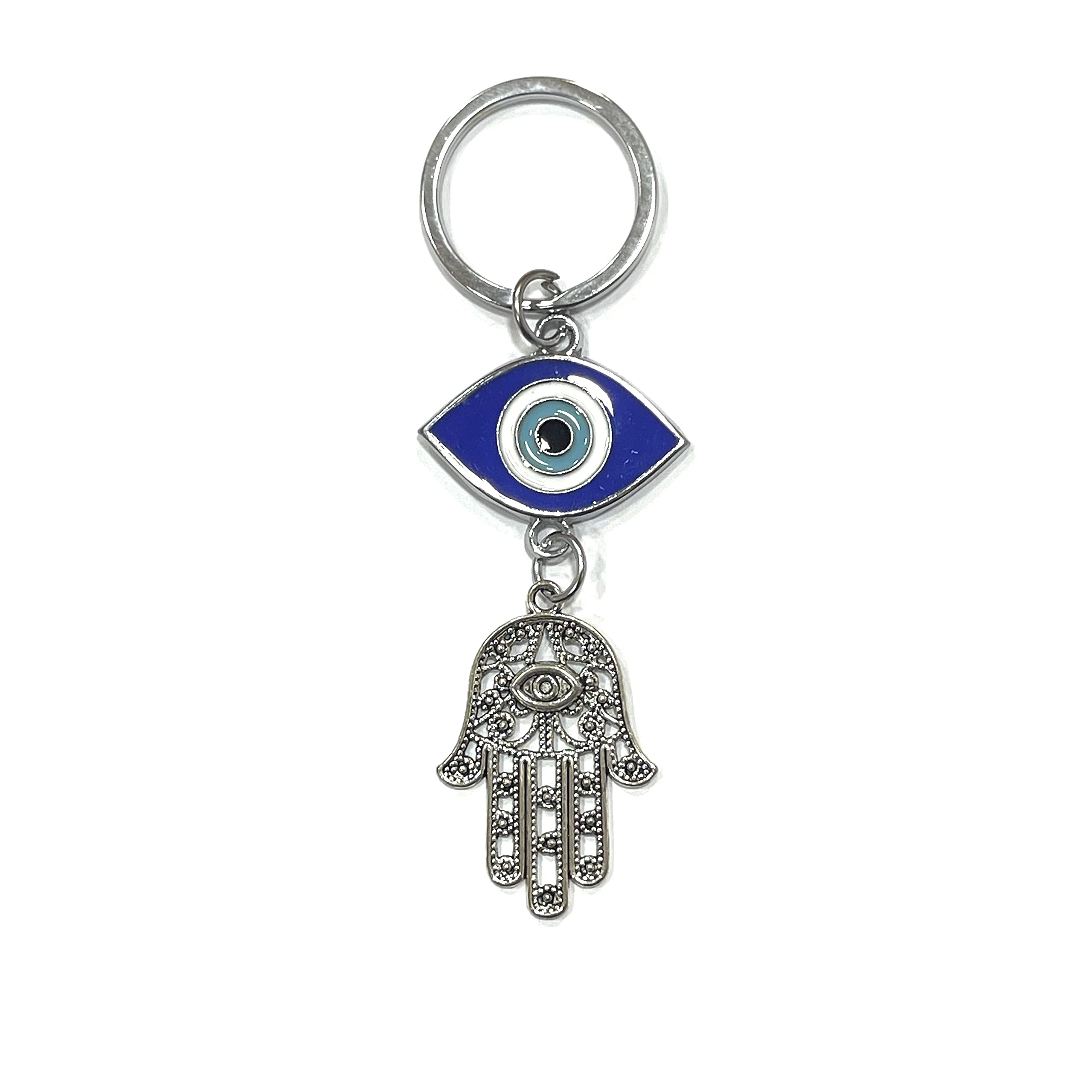Evil Eye Keychain - Stainless Steel Gift -30