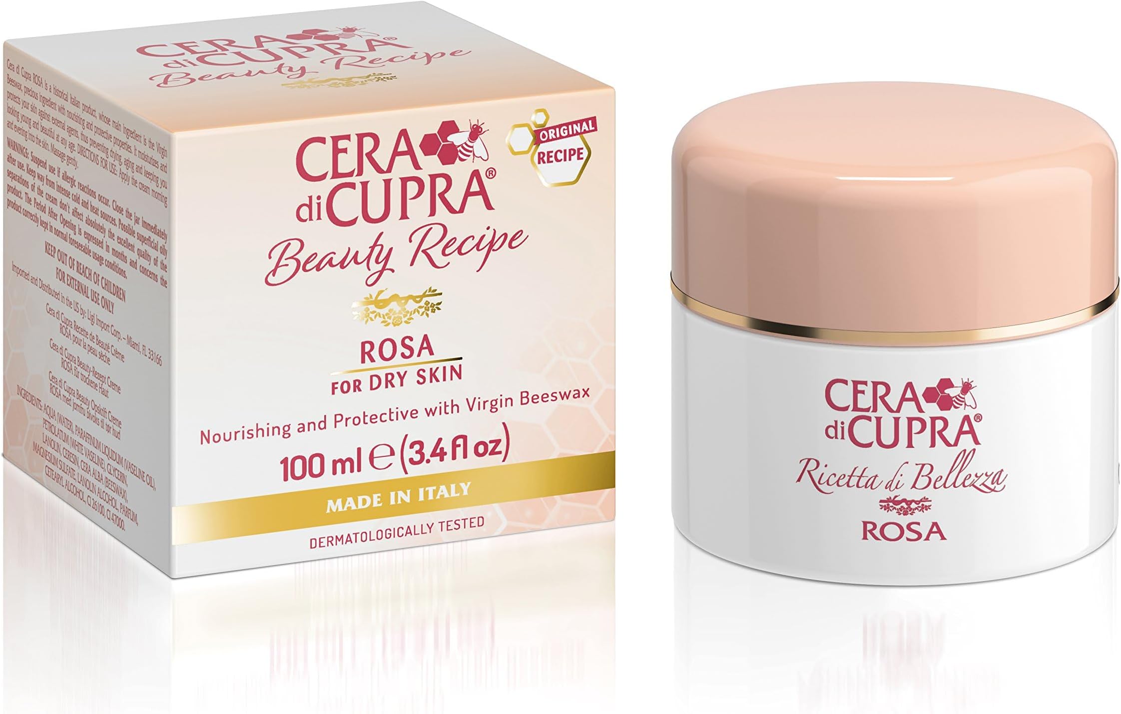 Ricette di Bellezza Crema Vaso Rosa 100ml