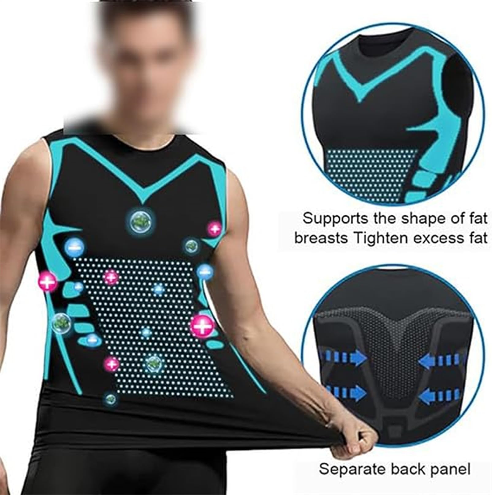 Aazon.co: AynoxOff Copression Shirt, 2024 New Version Ionic Shaping