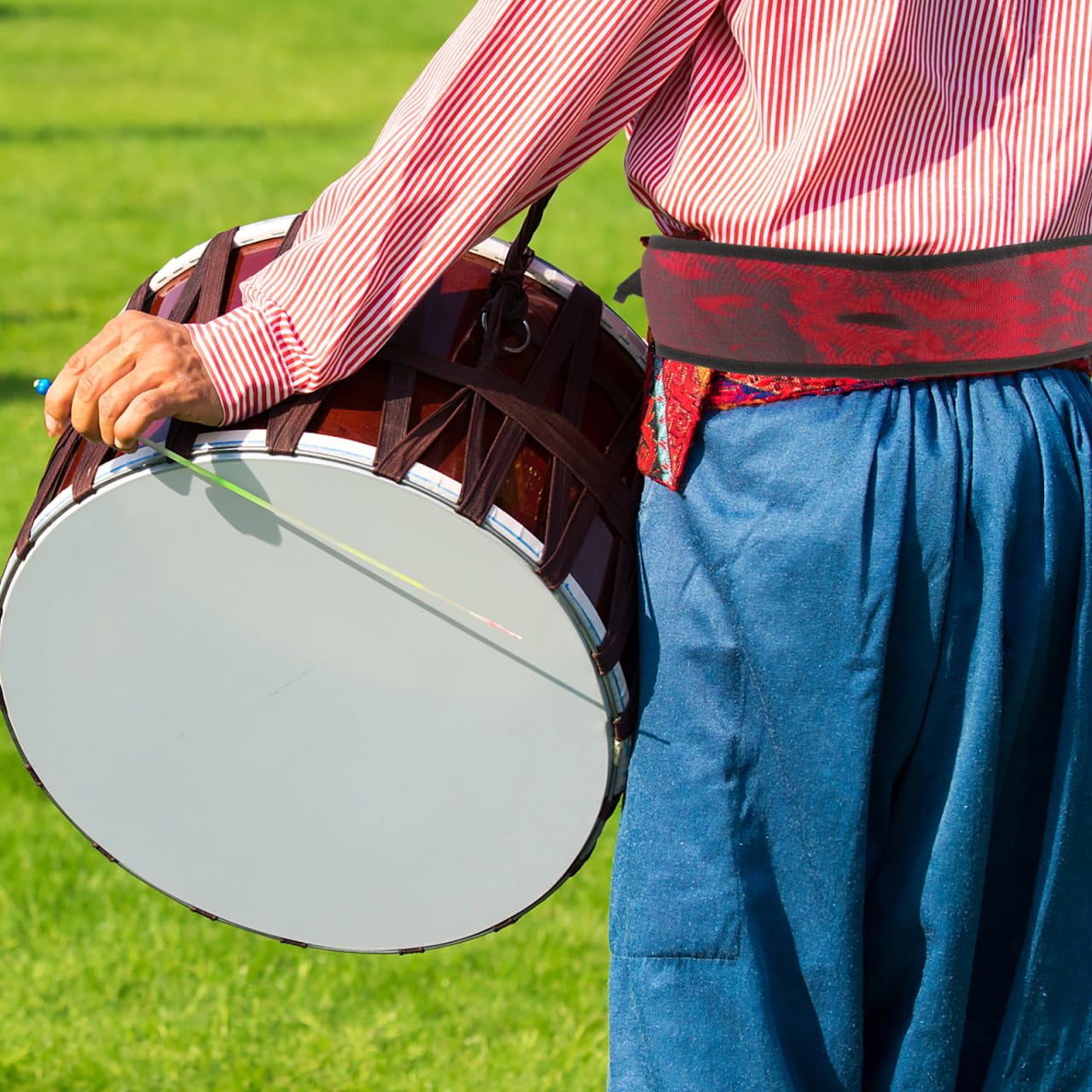 ERINGOGO Verstellbarer Snare-Drum-Gurt Mit Metallhaken Atmungsaktiver Djembe Trommelgurt Für Handtrommel Und Surdo Komfortabler Percussion-Tragegurt 36 Zoll