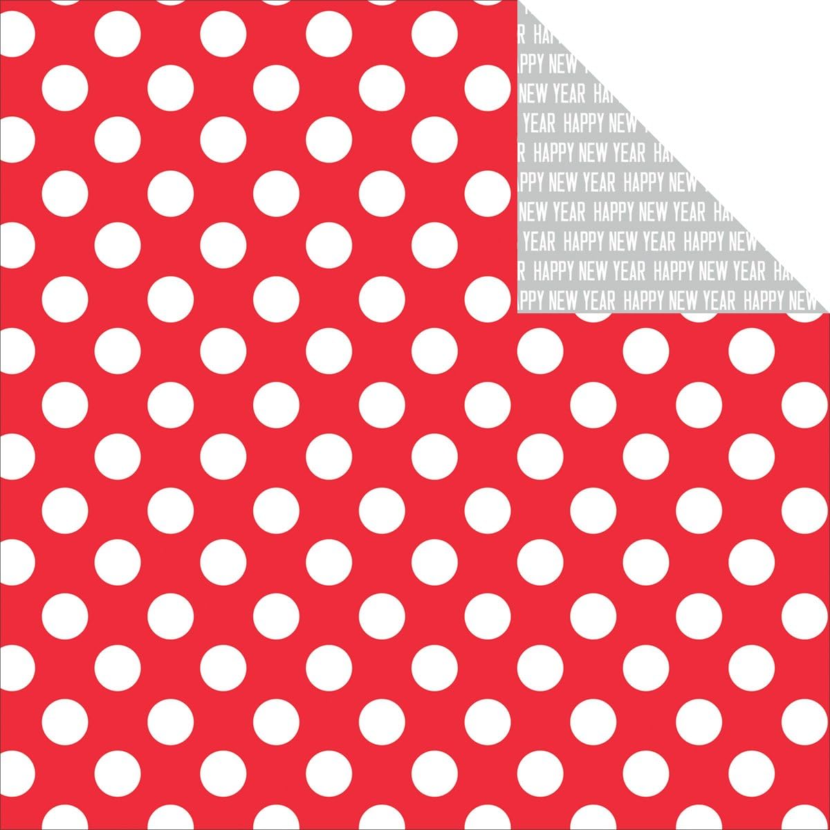 Jolly Good Double-Sided Cardstock 12"X12"-Happy New Year