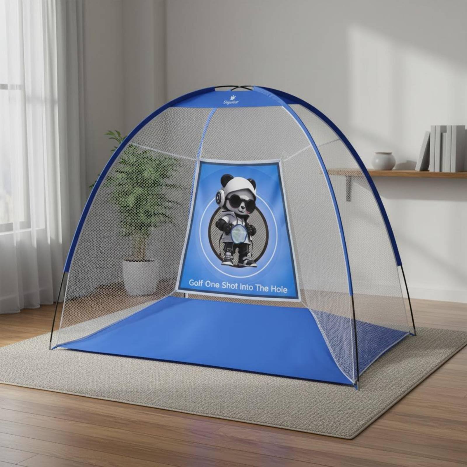 TISHITA Rete da Golf Rete Allenamento Golf Tenda Pratica Golf Rete Golf Bersaglio Struttura Stabile in Fibra di Vetro E Tessuto Resistente Pieghevole E