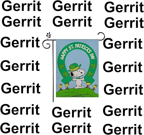 Miniatura 1 de Bandera de jardín vertical de doble cara para el Día de San Patricio para el Día de San Patricio para primavera irlandesa, 12 x 18 pulgadas