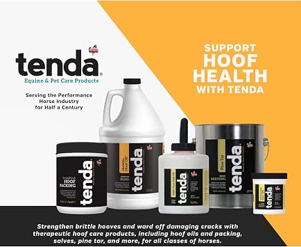 Tenda Pine Tar - Retains Hoof Moisture Allowing for More Strength and Pliability to Help with Chipping and Cracking
