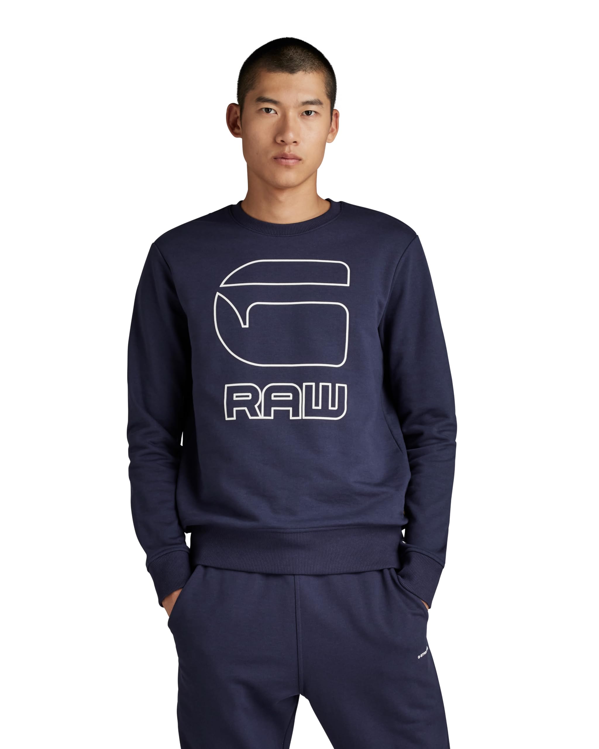 Sweatshirt G-Star Graphic Graw pull confortable contre le froid - 7