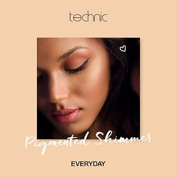 Technic Mega Glow Highlighter Palette - 4 Shimmer Powders - 10g