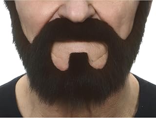 Mustaches Self-Adhesive Stick On Fake Handlebar for Adults
