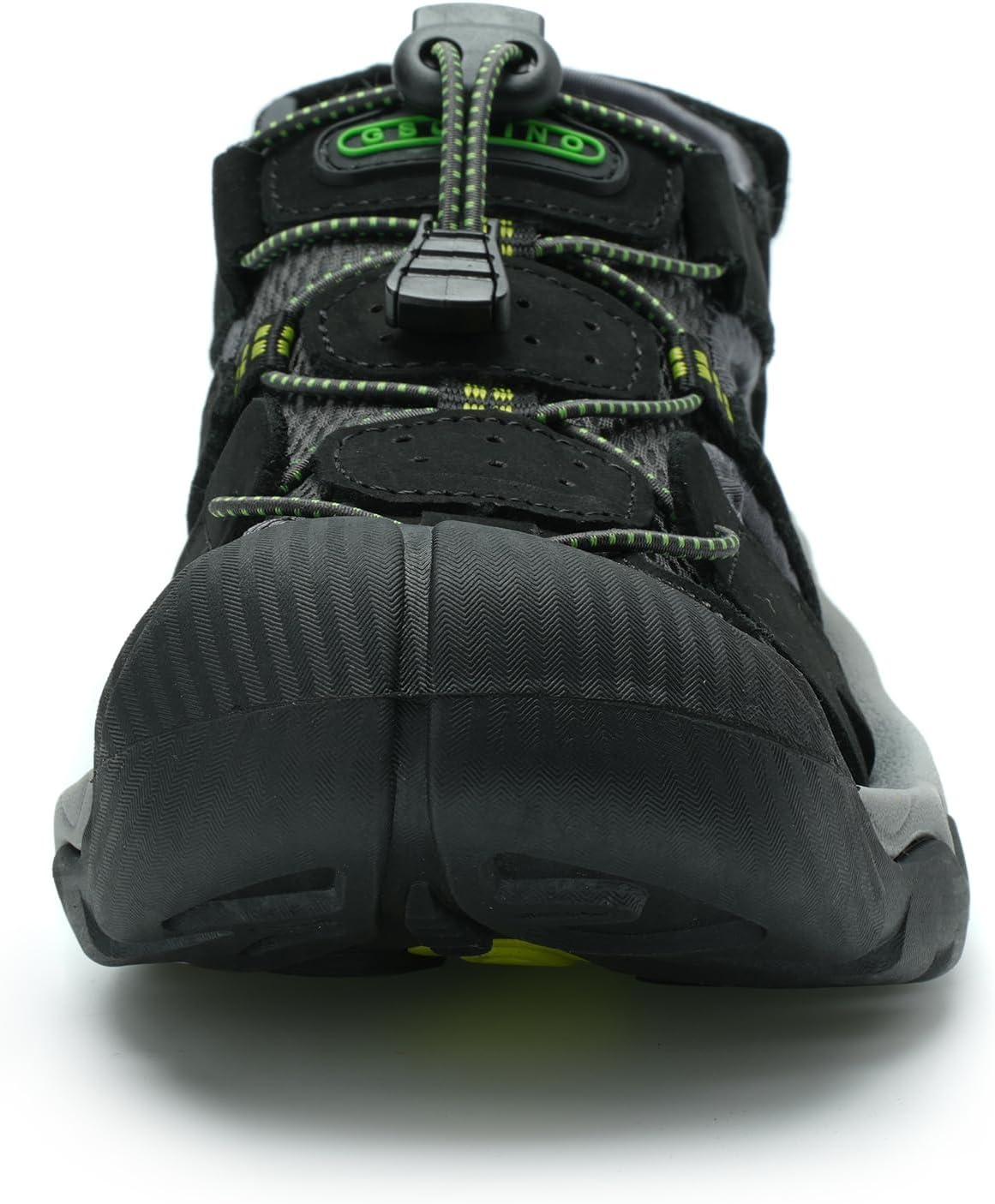 Mens Leather Sports Sandals For Men Closed Toe Hiking Outdoor Athletic Casual Walking Sandals Water Shoes Summer Fisherman Sandal Handmade - Image 2